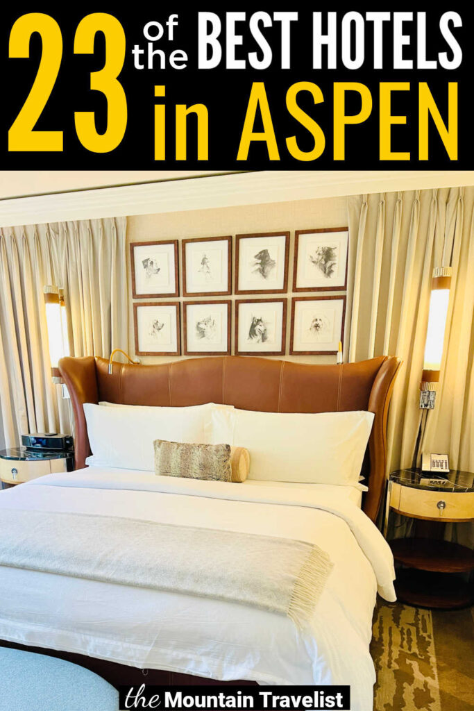 Best hotels in aspen colorado