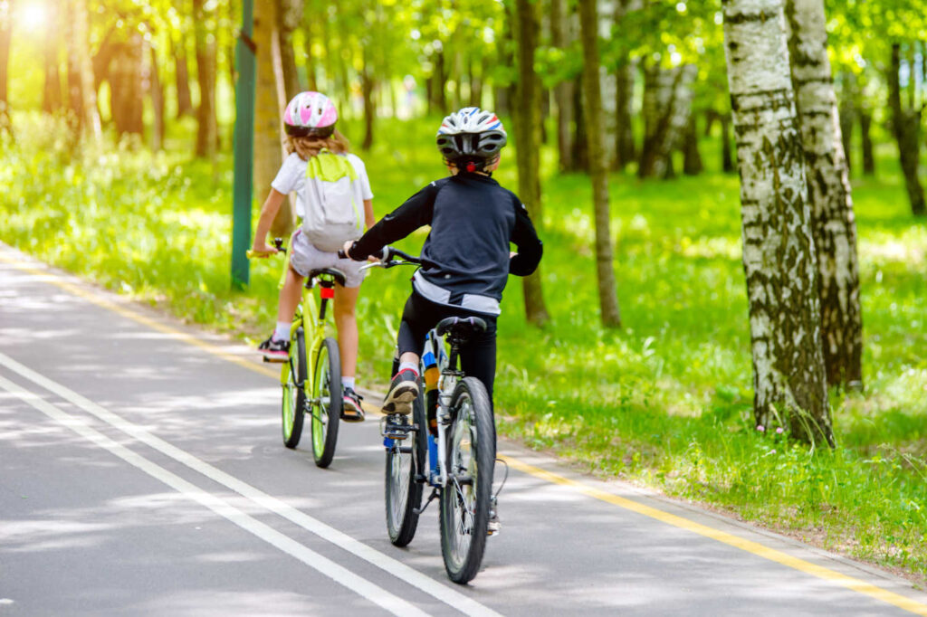 Biking in snowmass summer