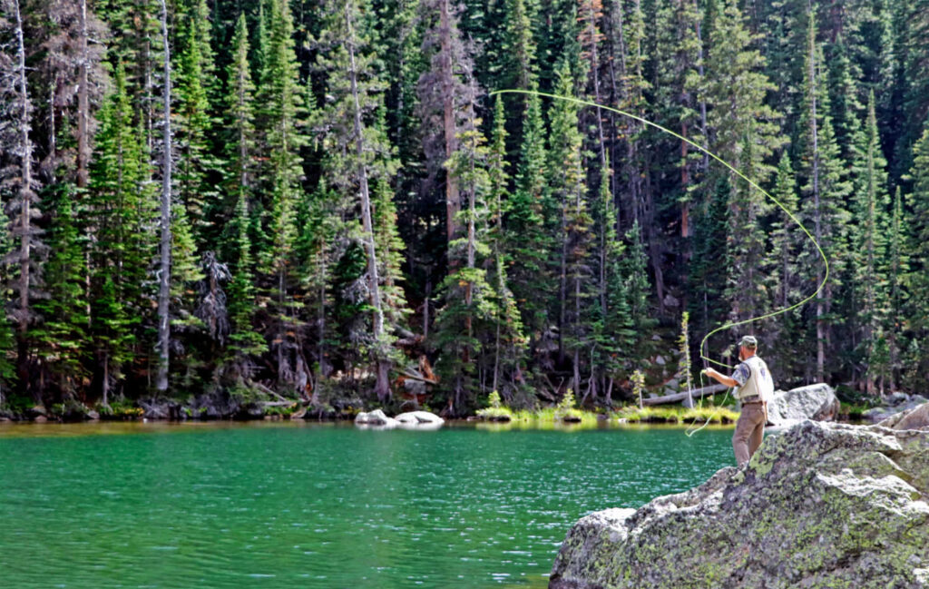 Fishing in steamboat