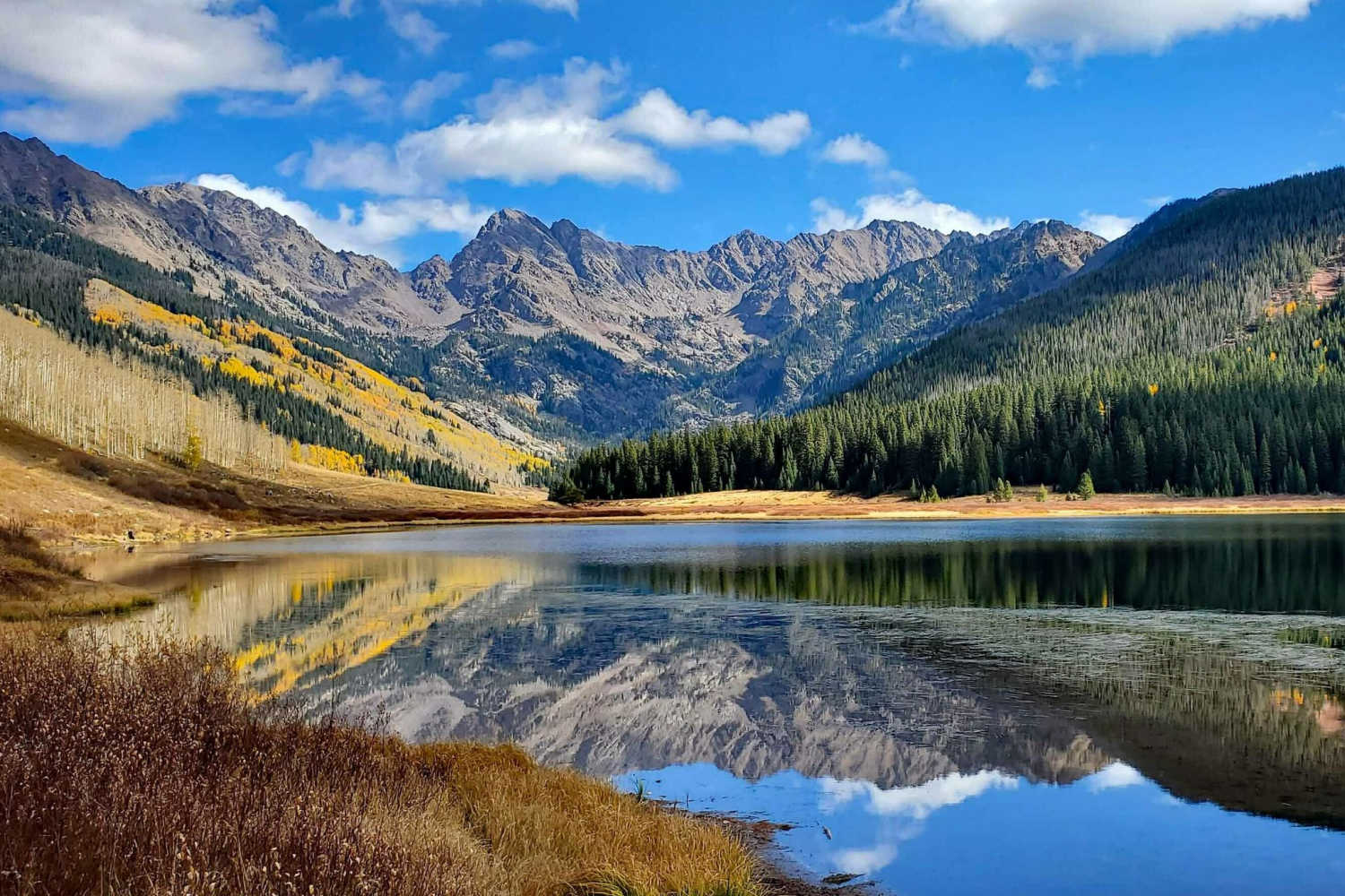 Hiking trail in Vail