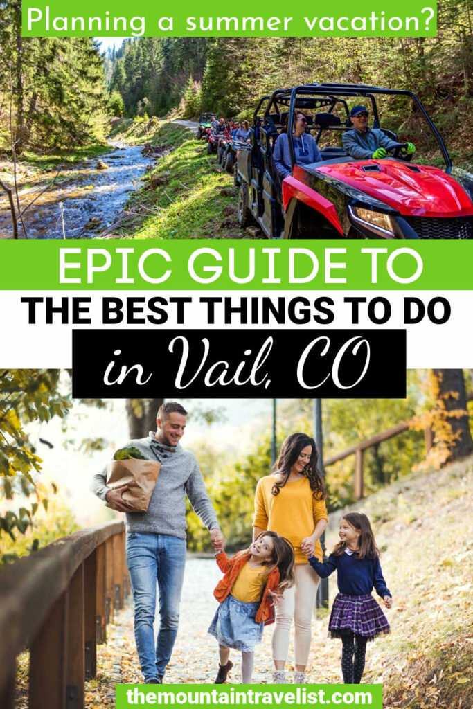 vail in summer things to do
