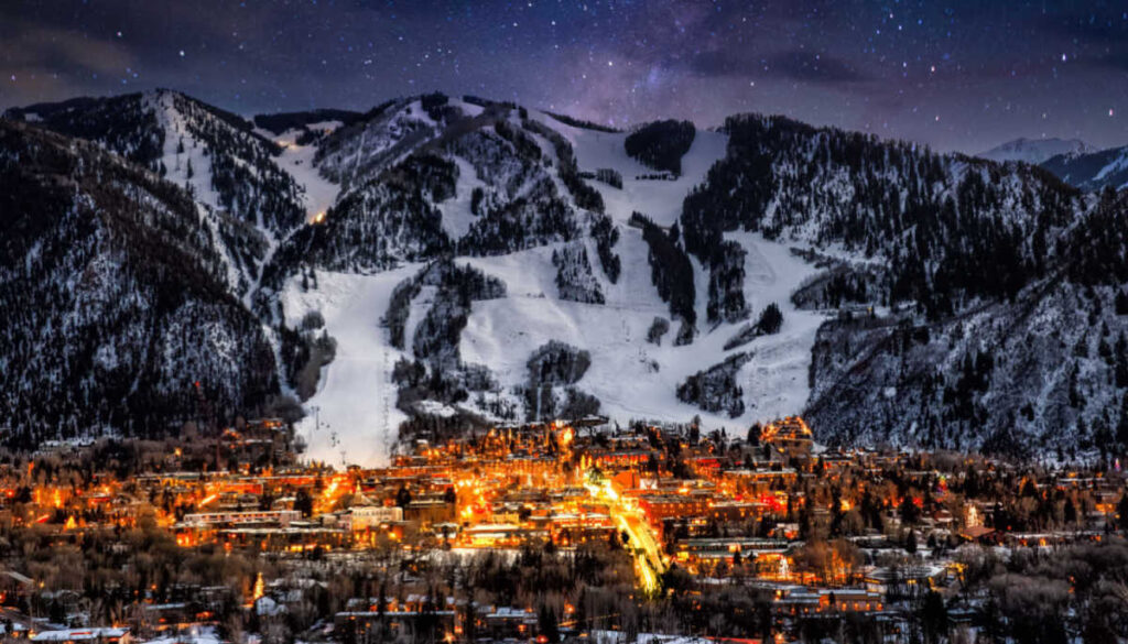 romantic ski town