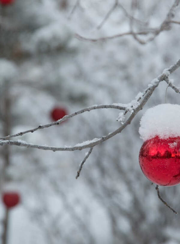 christmas in vail colorado mountains