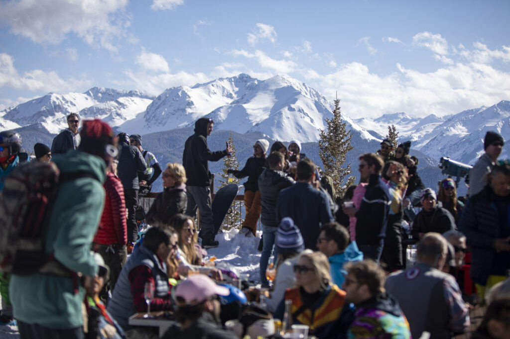 Snowmass on mountain dining